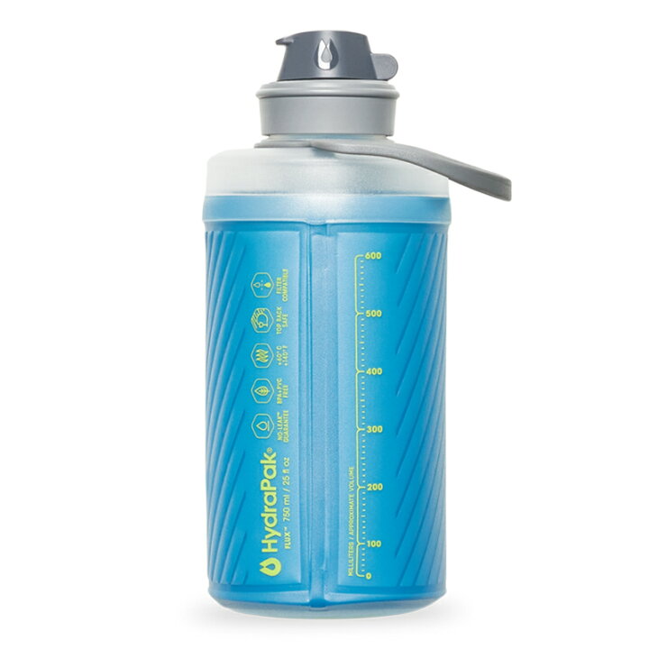 楽天市場】 Hydrapak(ハイドラパック) Flux(フラックス) 750ml タホーブルー GF427T : アット防災