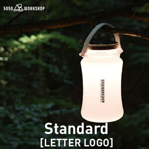 50/50 WORKSHOP(5050 [NVbv) SOLR LANTERN Warm White LED Series ő100[ dr LETTER LOGO(Standard) TR038-5WS-4027