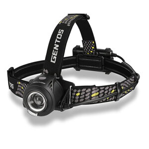 GENTOS(�W�F���g�X) �w�b�h���C�g LIBERTY �V���[�Y �ő�420���[���� �[�d��/�P�O�d�r���p LY-033HD