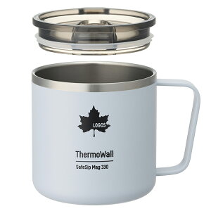 ���S�X(LOGOS) ThermoWall �^��f�M �}�O�J�b�v330 300ml �A�C�X�O���[ 81286182