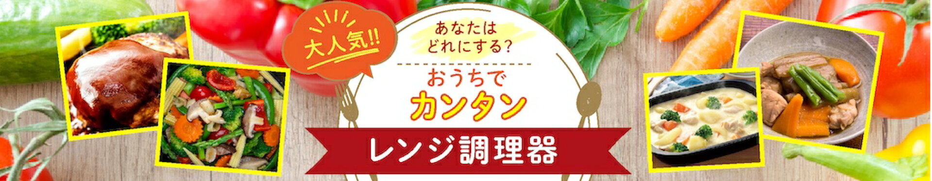 レンジ調理器特集