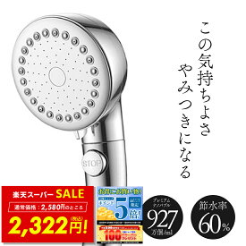 【SS★セール10%OFF!! 〜12/11 1:59】ミスト シャワーヘッド シルキーリフレッシュ TRADE ONE トレードワン プレミアム ナノバブル 高水圧 タイプ切り替え 水流3種類 止水 通水 簡単 節水 節水シャワー 取付簡単 アダプター付 ヘアケアp5