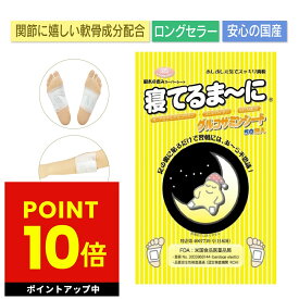 足裏シート 樹液シート 寝てるま～に グルコサミンシート 50枚入 単品 2個セット ジャスパー デトックス 寝てるまーに 送料無料 母の日 プレゼント