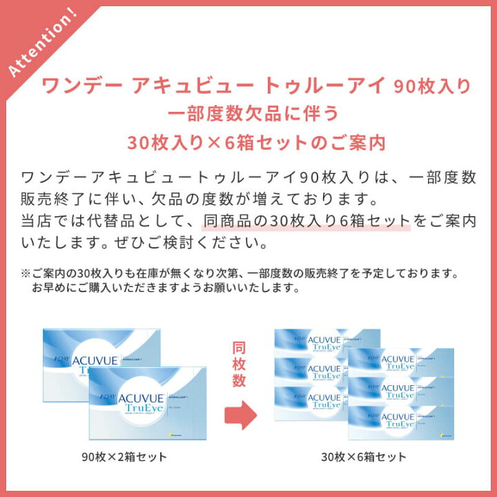 楽天市場】【送料無料】ワンデーアキュビュートゥルーアイ90枚パック 2 