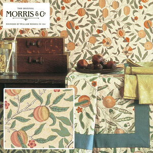 �yWilliam Morris �E�B���A�������X �ǎ��zFruit �t���[�c LIS-42022 �̂�Ȃ� ��52cm×10m���� �{���� �C�M���X�� �����J�� �A���� �U�N�� LWT-4607