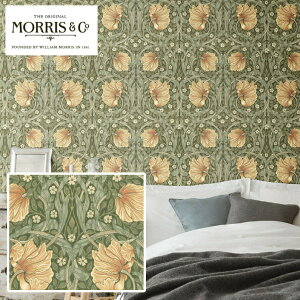 �yWilliam Morris �E�B���A�������X �ǎ��zPimpernel �s���p�[�l�� LIS-42004 �̂�Ȃ� ��52cm×10m���� �{���� �C�M���X�� �����J�� �A���� �l�C�� �O���[��