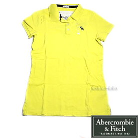 【楽天スーパーSALE10%OFF】Abercrombie & Fitch アバクロ アバクロンビー&フィッチ 正規 レディース 半袖 半そで ポロシャツ 5360003 女性 彼女