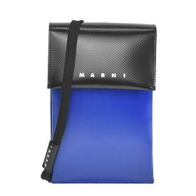 マルニ MARNI バッグ フォンケース 携帯ケース スマホケース フォンサコッシュ レディース ブランド ブラック ブルー TEMI0004A4