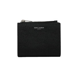 サンローラン SAINT LAURENT 財布 二つ折り財布 折り財布 小銭付き レディース 1000 ブランド ブラック 黒 575789