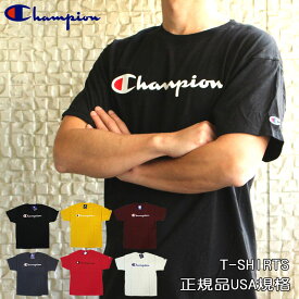 【メール便送料無料】チャンピオン Champion Tシャツ メンズ レディース 半袖 半そで ロゴ ビッグシルエット トップス クルーネック USA シャツ ブランド gt23h