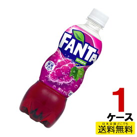 ファンタグレープ ファンタ 500ml PET ペットボトル 24本入り×1ケース 送料無料 炭酸 ドリンク ジュース コカ・コーラ社直送 コカコーラ 4902102076586