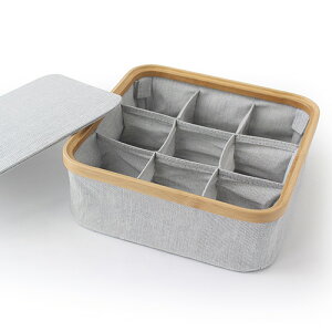 GUDEE OfB [{bNX t^t  d؂{bNX 9 d؂P[X ܂ KIM Storage box with lid 9section [JS [ | GudeeLife fB[X fhb62c888014