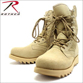 ロスコ ROTHCO 正規品 メンズ ブーツ デザート ジャングルブーツ G.I. Type Desert Tan Ripple Sole Jungle Boots rothco5058 彼氏 男性向け ブランド