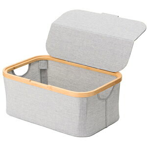 [{bNX t^t  [JS ` N^O ܂肽 [ | z AKORE Storage basket with lid Rectangular GudeeLife u[ i` O[ FHB62C888006 FHB62C888056 FJB62C888007 3736 O