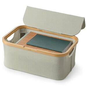 [{bNX t^t  [JS ` N^O ܂肽 [ | z AKORE Storage basket with lid Rectangular GudeeLife u[ i` O[ FHB62C888006 FHB62C888056 FJB62C888007 3736 O