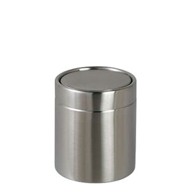 ゴミ箱 ダストボックス フタ付 フリップトップ ダルトン ダストビン TAMBOR 1L ステンレス 卓上用 コンパクト ミニサイズ