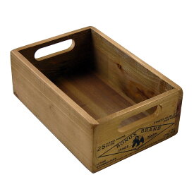 木製 収納 ボックス 小物入れ スタッキング ダルトン ウッデン ストッカー ボックス アンティークフィニッシュ