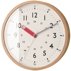 壁掛け時計 ウォールクロック 電波時計 Storuman 直径30cm 木製 知育 シンプル 北欧 モダン ナチュラル