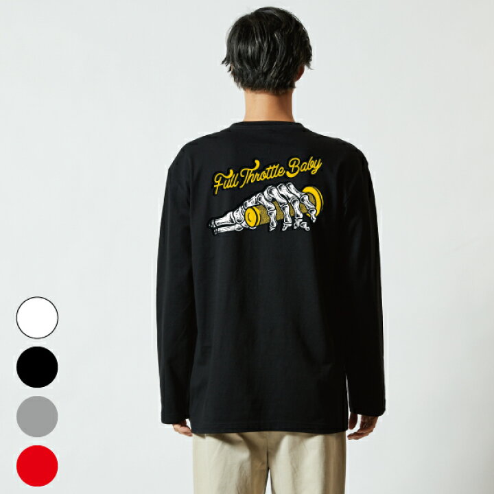 楽天市場】Full Throttle Baly ロンT バックプリント 長袖Tシャツ 