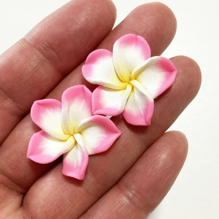 楽天市場】プルメリア ピアス〈ピンク〉 ハワイアン アクセサリー 