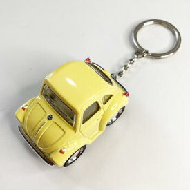 フォルクス ワーゲン ファニービートル ミニカー パステル カラー S キーチェーン付き〈 ピンク イエロー グリーン ブルー〉レトロ VolksWagen キーホルダー キーリング ダイキャスト ハワイアン雑貨 アメリカン雑貨 クラッシック