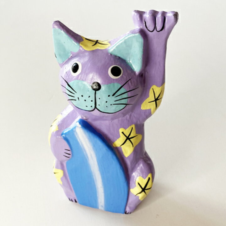 楽天市場】アロハ ーな幸運を招こう！ ハワイアン 招き猫 ♪ アロハ 