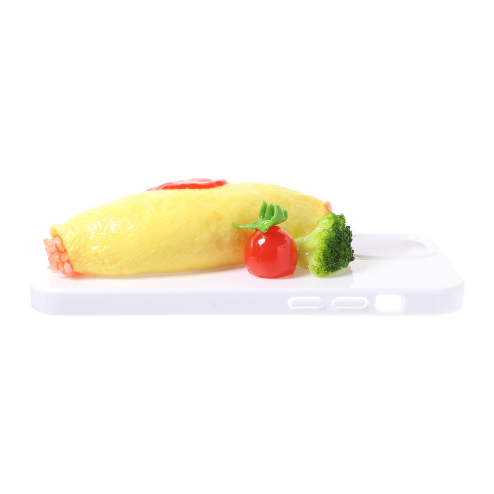 新作入荷 食品サンプル屋さんのスマホケース（iPhone13、13 ケース カバー 雑貨 食べ物 スマートフォン：アトリエクック 店 Pro、13 Pro Max、13 mini：オムライス）食品サンプル iPhone 新作登場2022