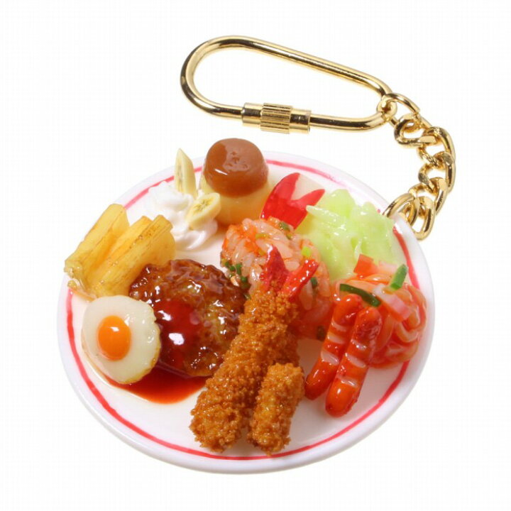楽天市場】【メール便不可】食品サンプル屋さんのキーホルダー（お子様 
