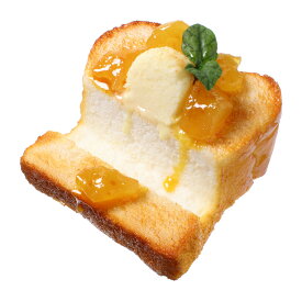 【メール便・ラッピング不可】食品サンプル屋さんのスマホスタンド（焼きりんごトースト）食品サンプル スマートフォン iPhone iPhone14 Android パン リンゴ アクセサリー 雑貨 食べ物 フィギュア