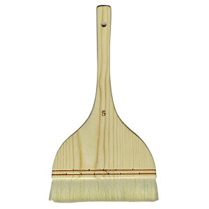 【墨運堂】 絵刷毛 I型平刷毛 5.0寸 「羊毛 日本画 水墨画」