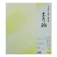 大色紙 料紙 練習用 しのぶ 20枚（5色×4枚） 242×273mm 楮紙 『志乃婦 書道用品 書画 水墨画 色紙 寄せ…