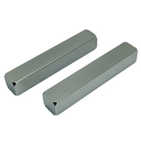 そろばん文鎮 大 11cm 2本 620g 『書道用品 ペーパーウエイト 鉄 メッキ』
