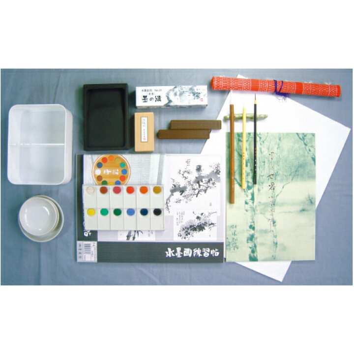 楽天市場】【墨運堂】 水墨画セット : 書道用品 アトリエ マーノ