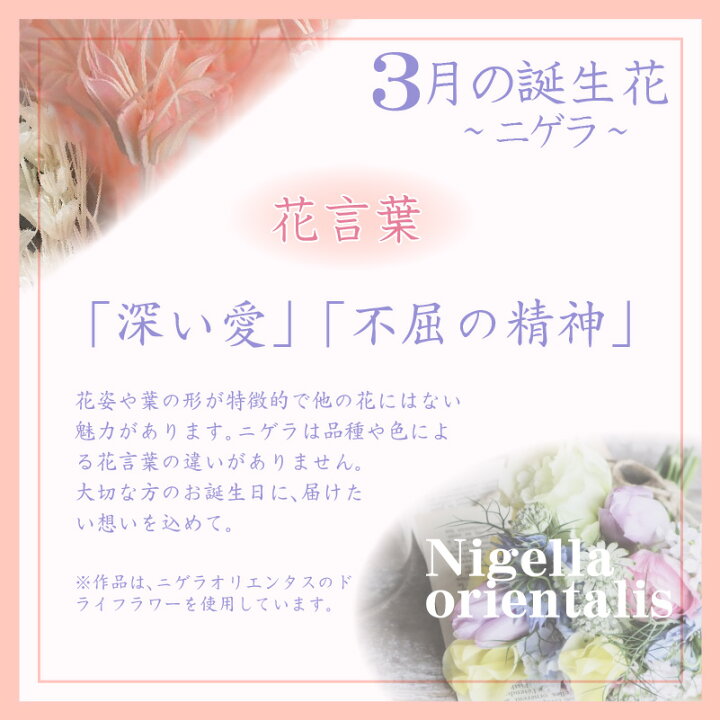 楽天市場 3月生まれ 名入れ キャンドルホルダー 誕生花 ニゲラ ジェル キャンドル ホルダー プリザーブドフラワー 記念屋 Atelier Ryokuei