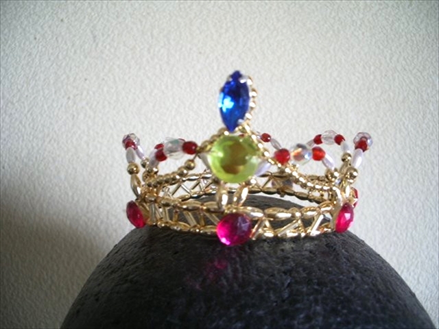 ballet headpiece tiara japan 手作りバレエティアラ 24