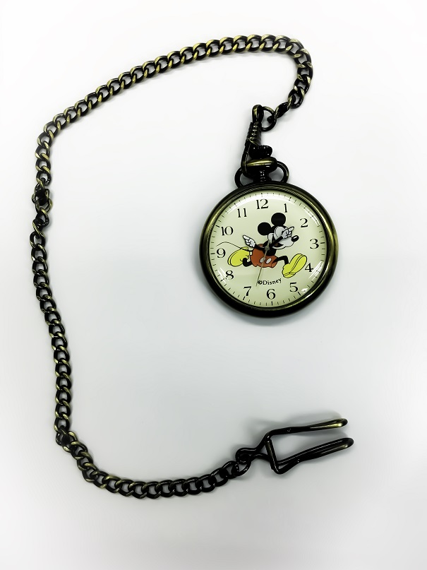 楽天市場】ディズニー ミッキーマウス懐中時計 : 時計修理アトリエビギ