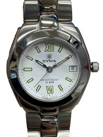 スイスシーマ腕時計 レディースウォッチ CYMA CL934A　SSメタル スイス クォーツ 10気圧防水 オールステンレススチール ホワイト 3針【ムーヴメント1年間保証つき】