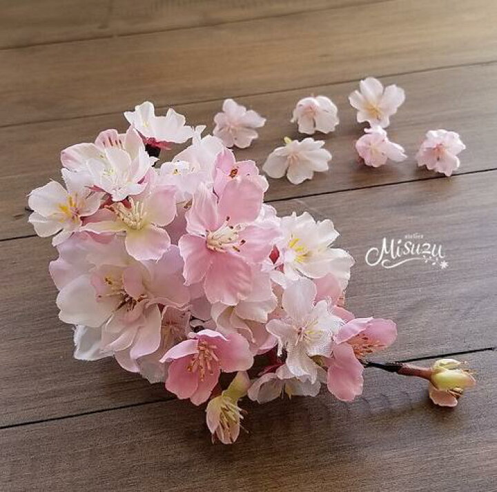 楽天市場】*misuzu*さくらさくら 桜のヘッドコサージュ 入学式 卒業式 