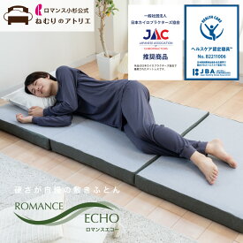 【P10倍さらにクーポン利用可能】【ロマンス小杉公式】ロマンスエコー ロマンス小杉 マットレス シングル セミダブル ダブル 硬め 腰痛 厚め 厚い かため 折り畳みマットレス 折りたたみ 硬い 高反発マットレス 三つ折り 9cm 敷き布団 3つ折り 固め リバーシブル