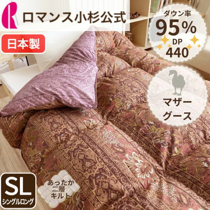 楽天市場】【10/30限定 全品ポイント10倍】羽毛布団 シングル マザー 