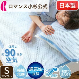 【接触冷感素材 ツヌーガ使用】ロマンス小杉 公式 ねむりのアトリエ アイスミンEX 敷きパッド 接触冷感 ひんやり S 100×205cm 涼感 冷感 クール ウォッシャブル 洗える 四隅ゴム シングル 日本製 ロマンス小杉 ねむりのアトリエ ツヌーガ