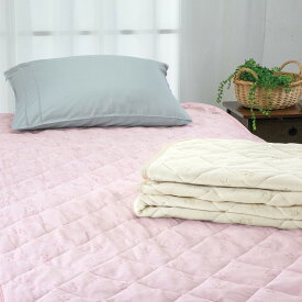 敷きパッド 綿パイル コットン 吸湿発熱 SD セミダブル 四隅ゴム ウォッシャブル