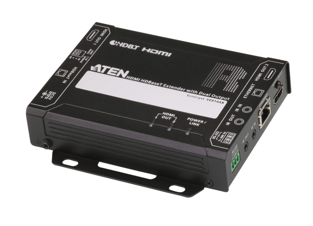 HDBaseT Class A対応でHDMI信号を4K解像度で最大100m延長可能 5％OFF 海外 送料無料 HDMIツイストペアケーブルレシーバー リモート2出力対応 3年保証 VE814AR