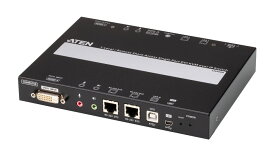 【送料無料】【3年保証】1ローカル/リモートアクセス共有1ポートDVI KVM over IP（解像度1920×1200、RS-232 DTE/DCE対応) CN9600