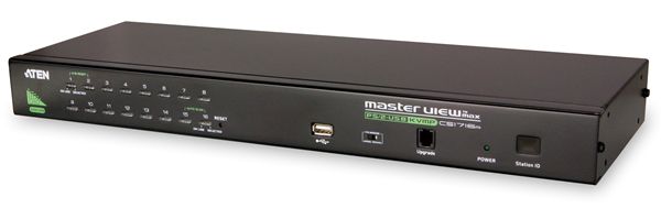 3年保証付き コンソールおよびコンピュータ-のインターフェースがPS 2とUSBの両方に対応した16ポートKVMスイッチ. デイジーチェーン接続対応.マルチプラットフォーム対応 送料無料 3年保証 ATEN 16ポート - KVMP 2 CS1716A スイッチ 限定品 正規品送料無料 PS USB両対応