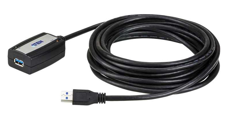 3年保証付き コンピューターとUSBデバイスの間を最大5m離せるケーブル 3年保証 USB3.0エクステンダーケーブル UE350A お買い得品 商舗 ATEN