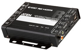 【送料無料】【3年保証】HDMI HDBaseTレシーバー（オーディオ・ディエンベデッド＆双方向PoH対応）【VE2812PR】