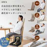 【ポイント10倍】自在マッサージシート JIZAISU AX-HJ430 マッサージシート シートマッサージャー マッサ…
