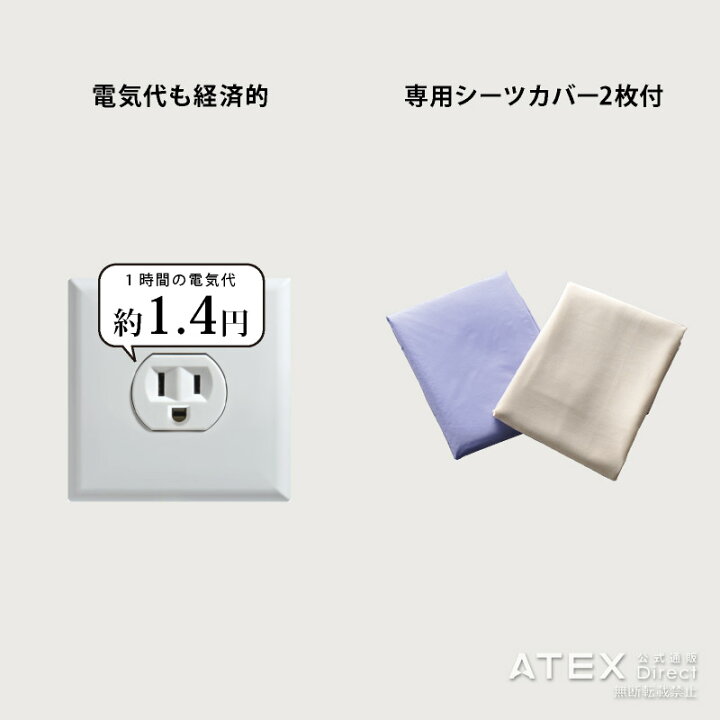 楽天市場】【ポイント10倍】イオネス アルファ セミダブル 家庭用電位 