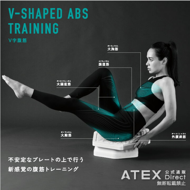 楽天市場】【ポイント10倍】ルルドスタイル EMSプランクトレーナー AX 